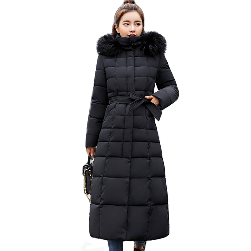 Slim Winter Cotton Padded Parka