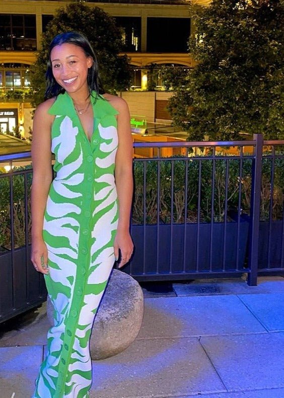 The Classy Printed Halter