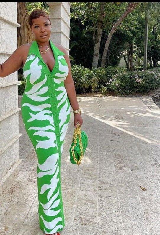 The Classy Printed Halter