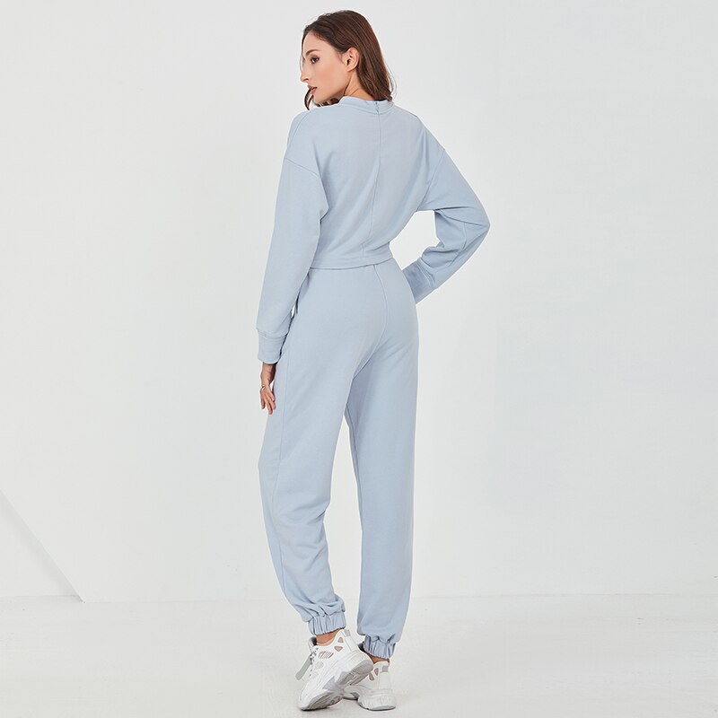 Casual Two Piece Set Cross Ruched