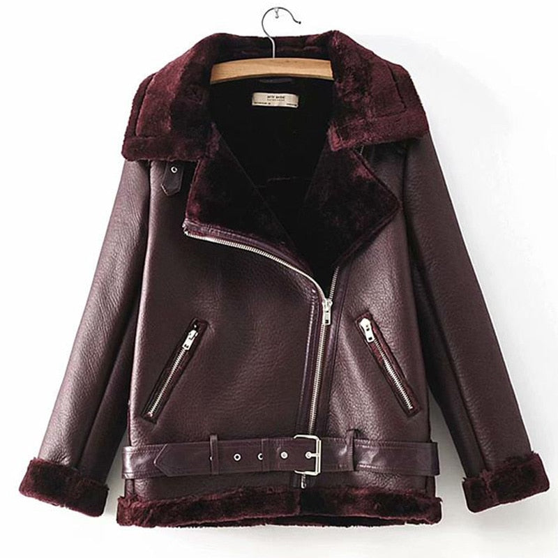 Faux Thick Velvet Jacket 2020 Bomber Jacket