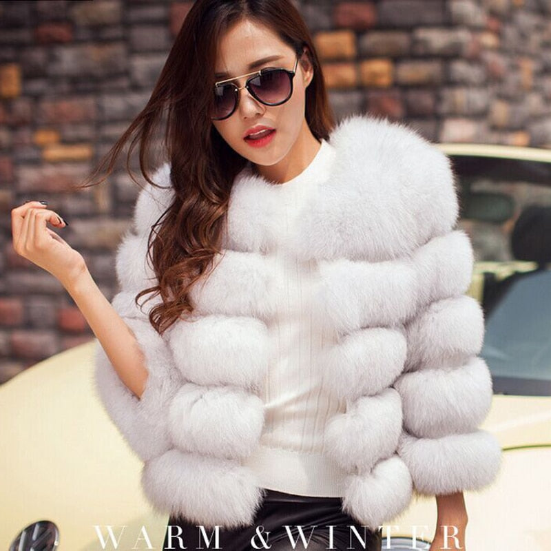 FAUX Mink Coat