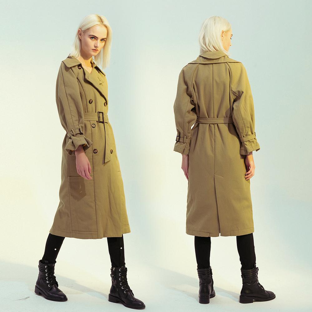 Double-sided British Style Trench Coat