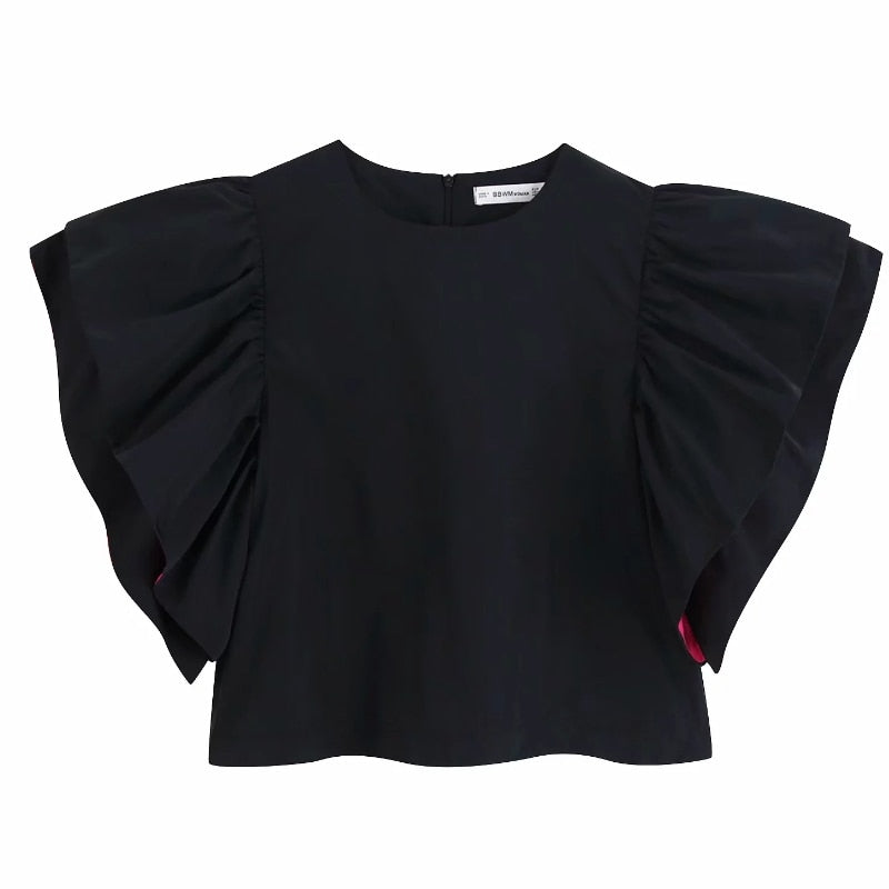 Ruffles Smock Shirt