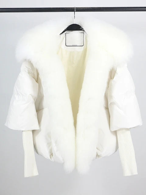 Classy Fox Fur Collar