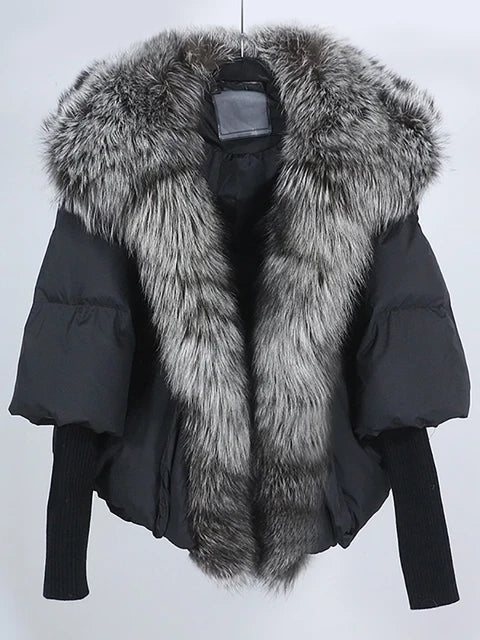 Classy Fox Fur Collar