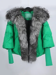 Classy Fox Fur Collar