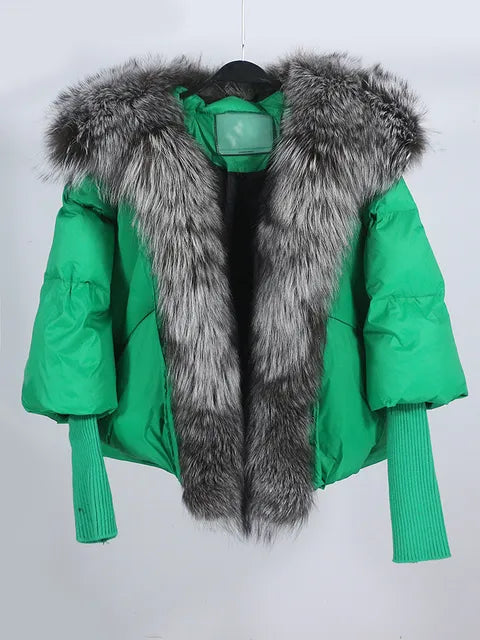 Classy Fox Fur Collar