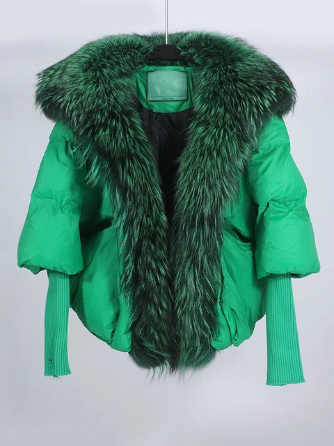 Classy Fox Fur Collar