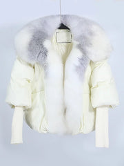 Classy Fox Fur Collar