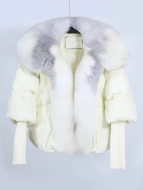 Classy Fox Fur Collar