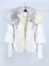 Classy Fox Fur Collar