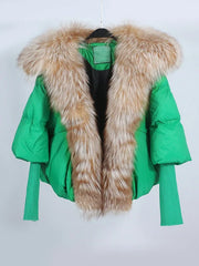 Classy Fox Fur Collar