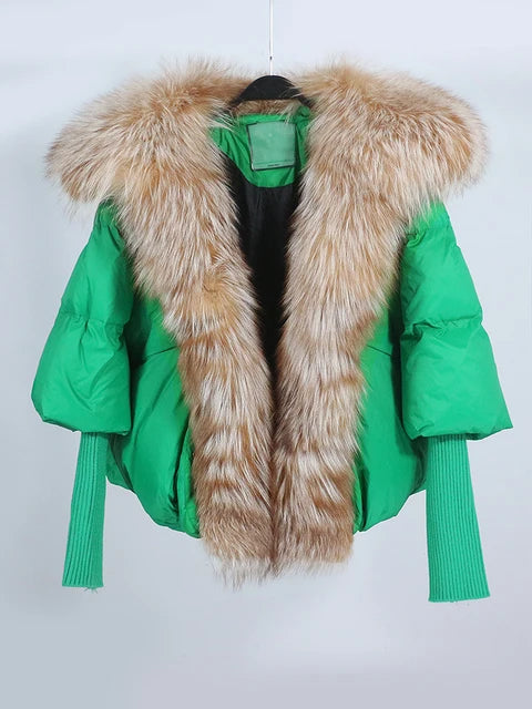 Classy Fox Fur Collar