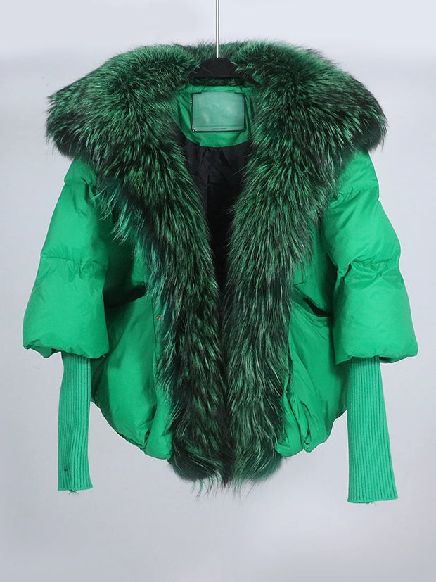 Classy Fox Fur Collar
