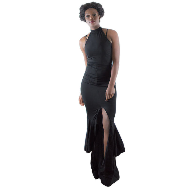 Cocktail Party Halter Dress