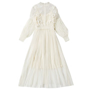 Flower Embroidered Dress