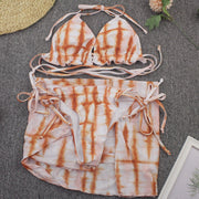The Classy Tie Dye Bikini Set