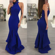 Cocktail Party Halter Dress