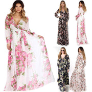 Floral Print Maxi Dress