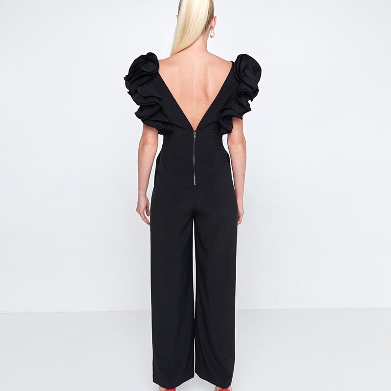 Ruffles Women's Jumpsuit