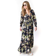 Floral Print Maxi Dress