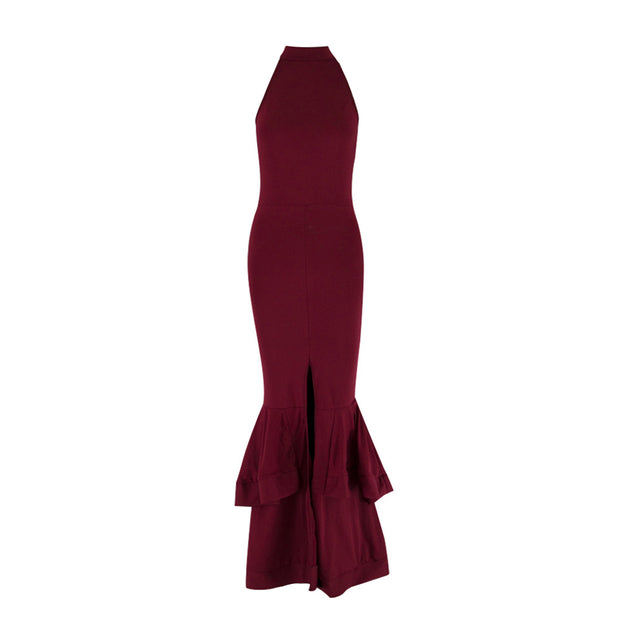 Cocktail Party Halter Dress