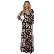 Floral Print Maxi Dress