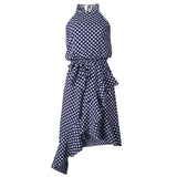 Summer High Waist Casual Ruffles Dress