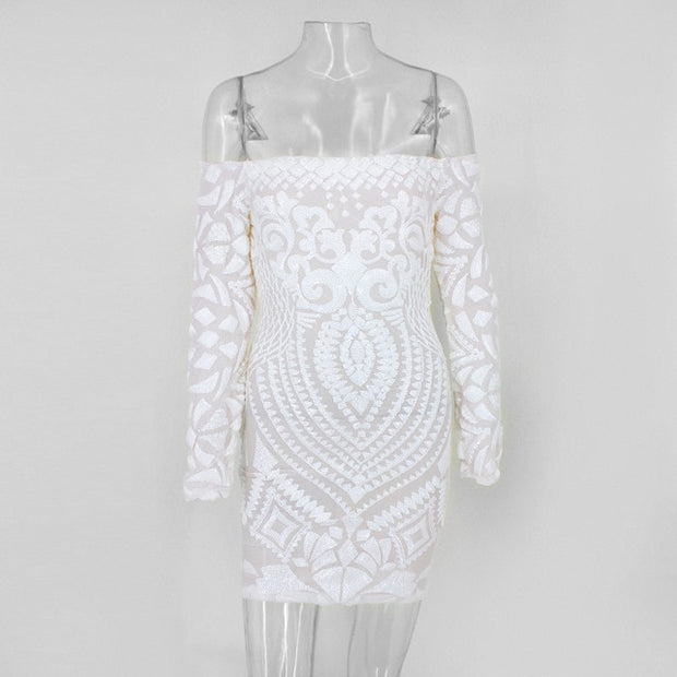 Sizzling White Maxi Dress