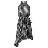 Summer High Waist Casual Ruffles Dress