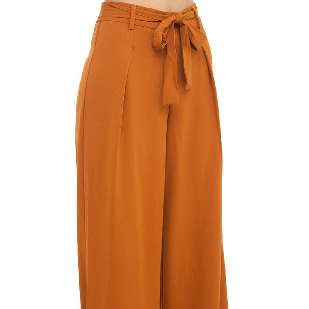 Orange High Waist Palazzo