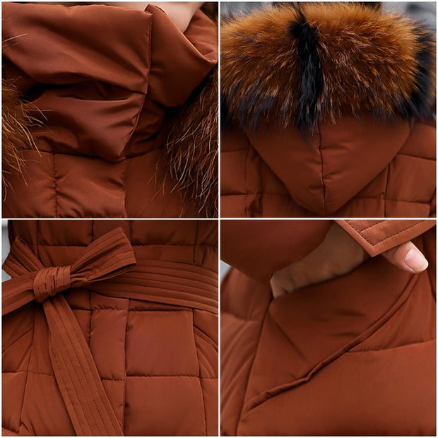 Slim Winter Cotton Padded Parka
