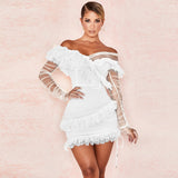Off The Shoulder Mini Dress