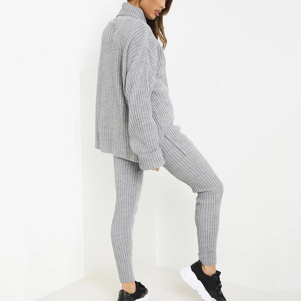 Knitted Women Sweater Sets