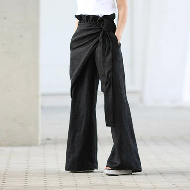 Wide Leg Long Pantalon