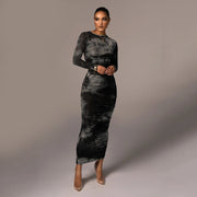 The Tie Dye MIDI Dress