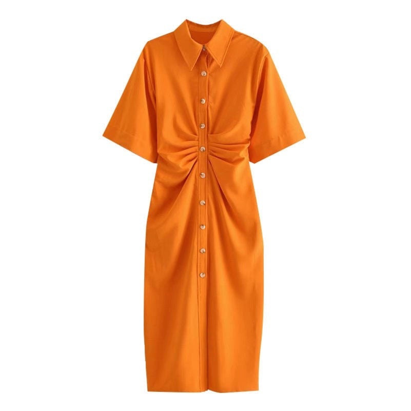 The Chic Button-up Dress