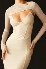 The Mesh Statement Dress