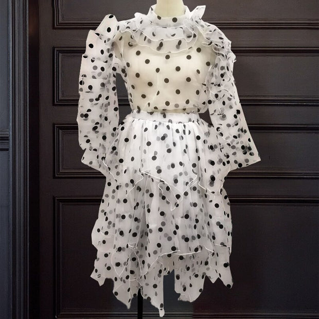 Polka Dot Organza Set