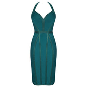 Halter Backless Bandage Dress