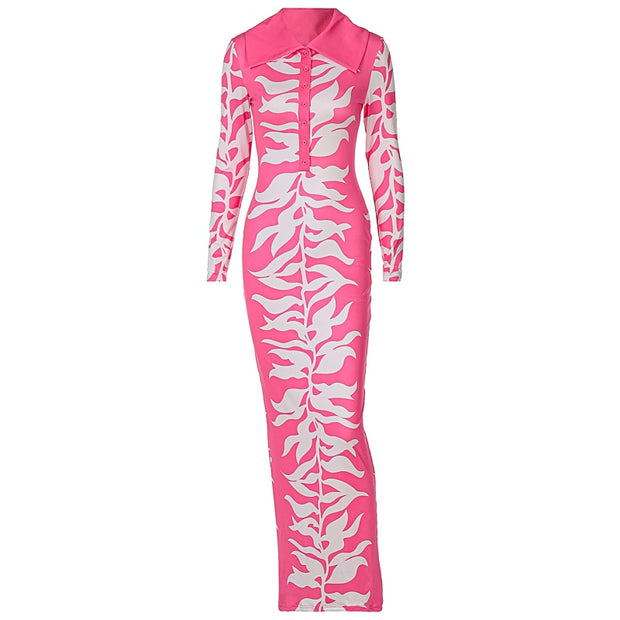 The Floral Pattern Dress