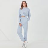 Casual Two Piece Set Cross Ruched