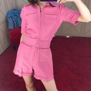 Multi-Pocket Playsuit