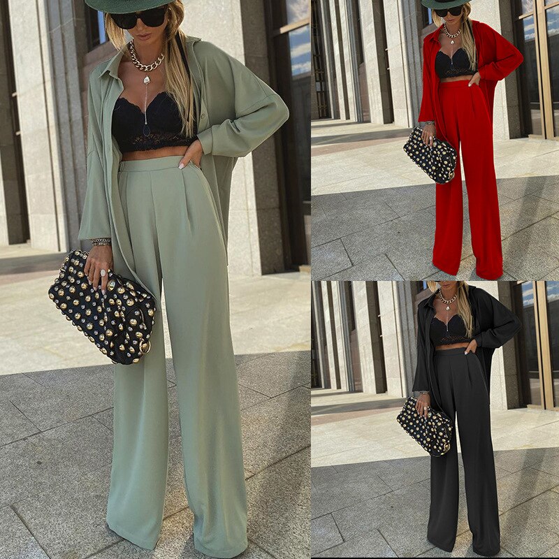 Casual Long Sleeve shirt and trousers