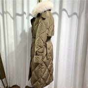 Natural Fur Long Duck Down Parka