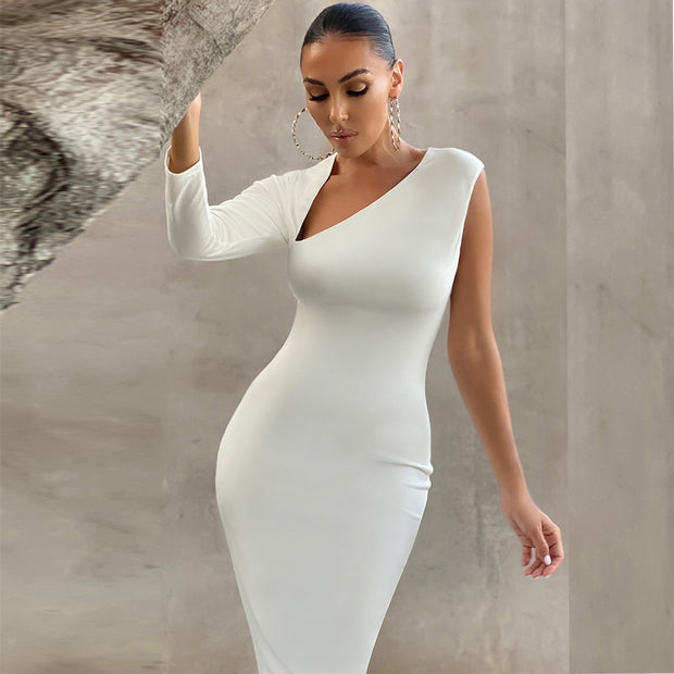 The Classic One Shoulder Dress