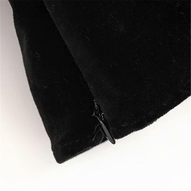 Stylish Velvet blouses lantern sleeve