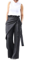 Wide Leg Long Pantalon