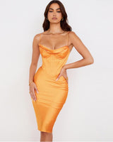 The Satin Bodycon Dress